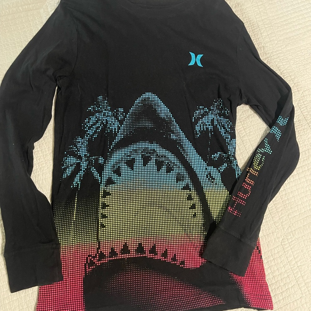 Hurley black neon tee